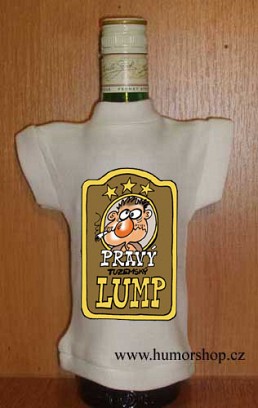 Tričko na flašku pravý lump