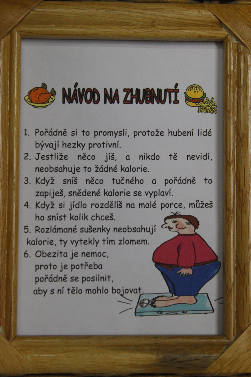 Rámeček - Návod na zhubnutí