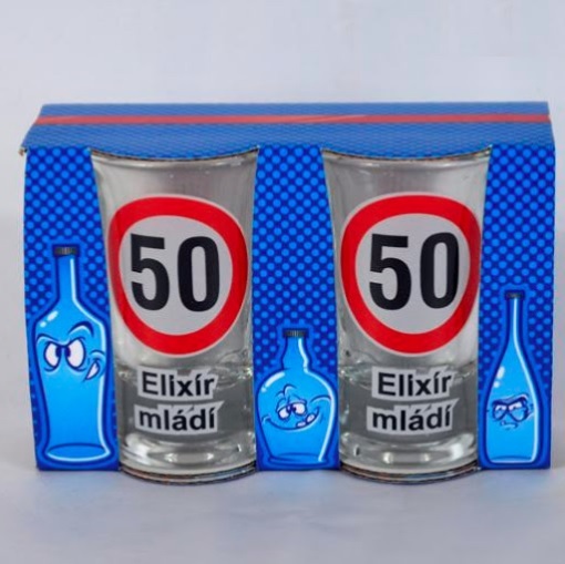 Panáky 50 elixír mládí