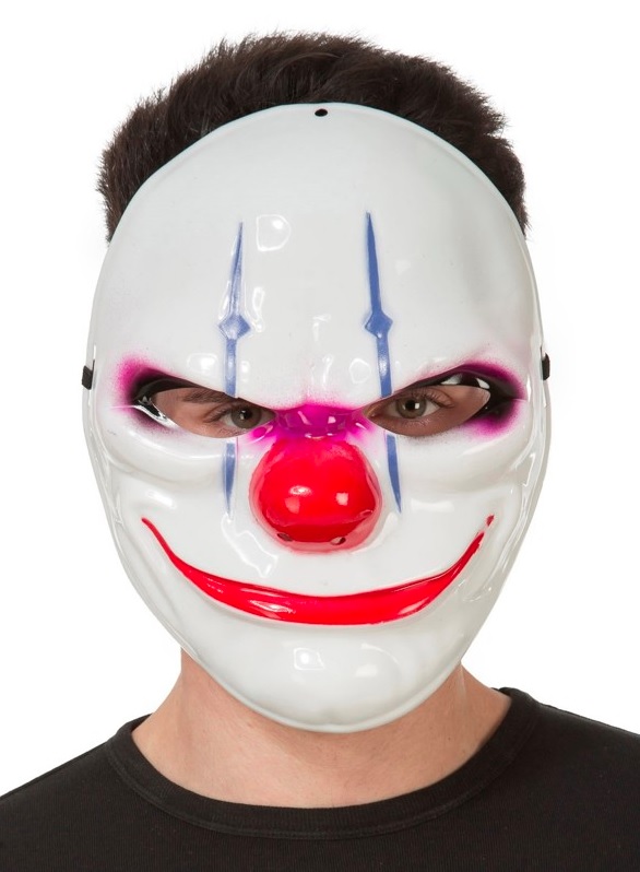 Obličejová maska klaun