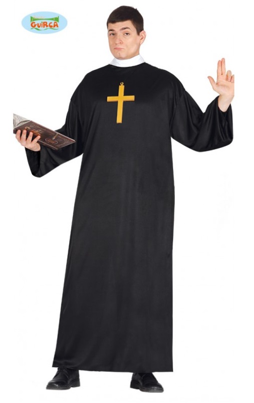 Pánský kostým kněz