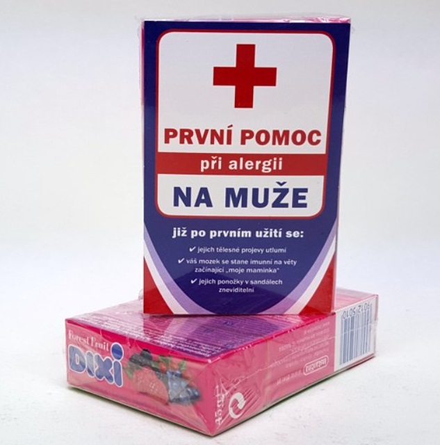 Dixi bonbony - První pomoc na muže