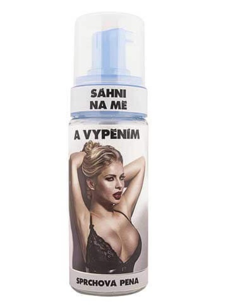 Sprchová pěna pro muže blondýna