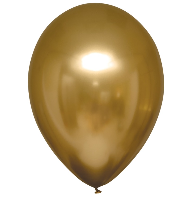 Sada zlatých balonků 10 ks