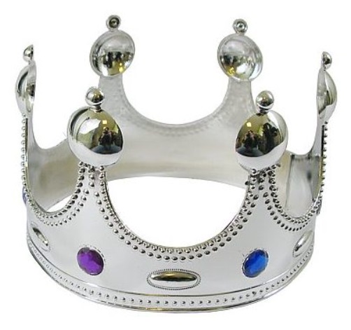 Královská koruna stříbrná