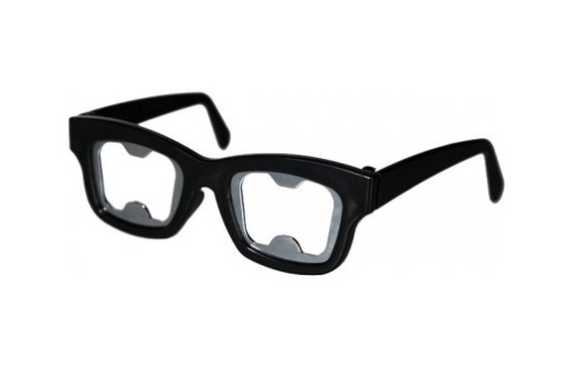 Brýle otvírák černé