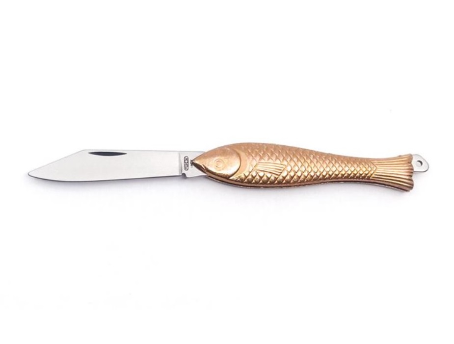 Zlatá rybička nůž