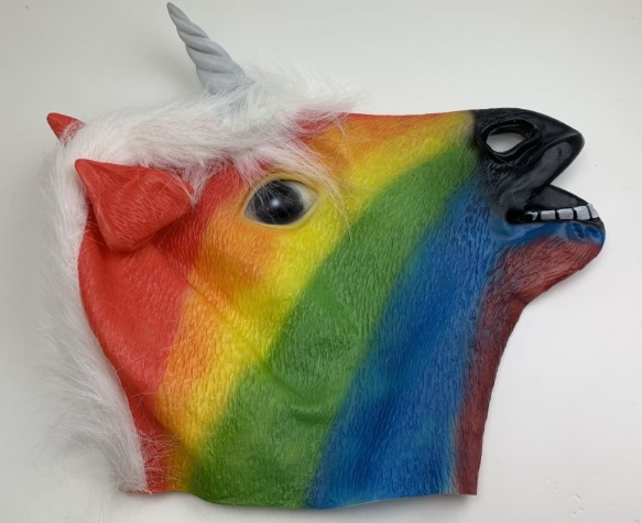 Maska Unicorn - jednorožec