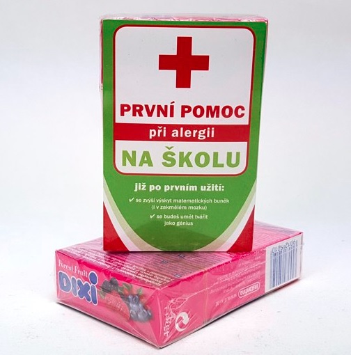 Dixi bonbony První pomoc na školu