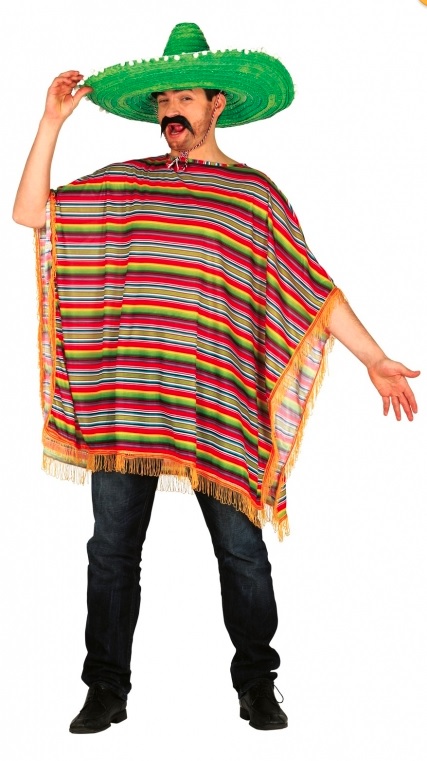 Mexické poncho