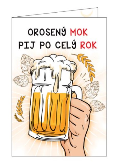 Přání do obálky - Pivo