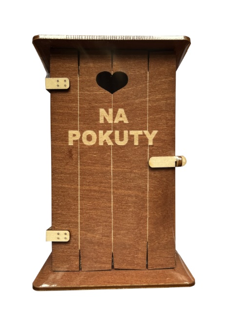 Pokladnička kadibudka na pokuty