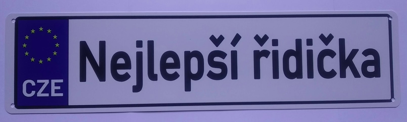 SPZ Nejlepší řidička