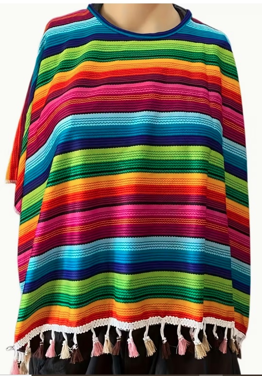 Mexické poncho