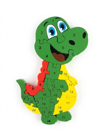 Dětská skládačka dinosaurus