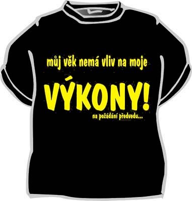 Tričko Výkony