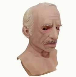 Latexová maska starý muž