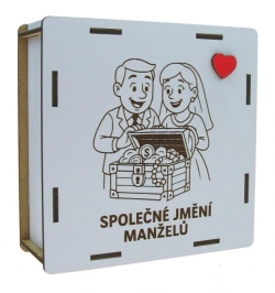 Odškrtávací pokladnička Společné jmění manželů